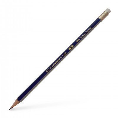 Faber-Castell Молив Goldfaber 1221, чернографитен, B, с гума Faber-Castell Молив Goldfaber 1221, чернографитен, B, с гума