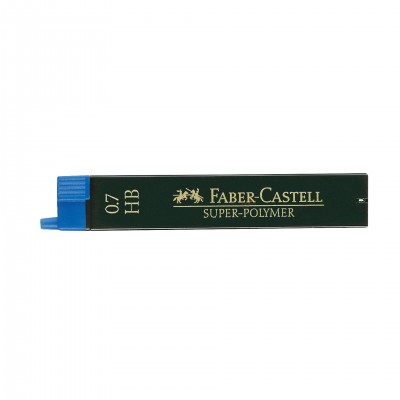 Faber-Castell Мини графити Super-Polymer, 0.7 mm, HB, 12 броя