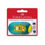 Faber-Castell Острилка Trend, двойна, с гума, асорти, в блистер Faber-Castell Острилка Trend, двойна, с гума, асорти, в блистер