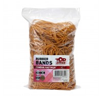 Top Office Ластици, 100% каучук, кафяви, 500 g