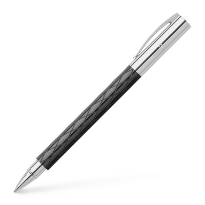 Faber-Castell Ролер Ambition Rhombus, черен Faber-Castell Ролер Ambition Rhombus, черен
