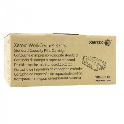 Оригинална тонер касета Xerox 106R02308 WC3315, 2300 страници/5%, Black