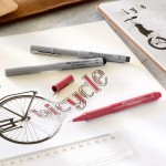 Faber-Castell Тънкописец Ecco-Pigment, 0.3 mm, червен Faber-Castell Тънкописец Ecco-Pigment, 0.3 mm, червен