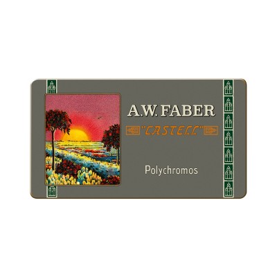 Faber-Castell Молив Polychromos ретро 1908, 12 цвята