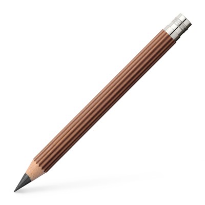 Graf von Faber-Castell Молив Perfect Magnum, чернографитен, кафяв, резервен, 3 броя