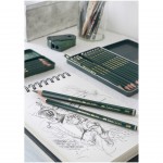 Faber-Castell Молив Castell 9000, Jumbo, чернографитен, 6B Faber-Castell Молив Castell 9000, Jumbo, чернографитен, 6B