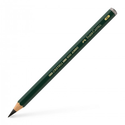 Faber-Castell Молив Castell 9000, Jumbo, чернографитен, 8B Faber-Castell Молив Castell 9000, Jumbo, чернографитен, 8B