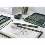 Faber-Castell Молив Castell 9000, Jumbo, чернографитен, 5 броя Faber-Castell Молив Castell 9000, Jumbo, чернографитен, 5 броя