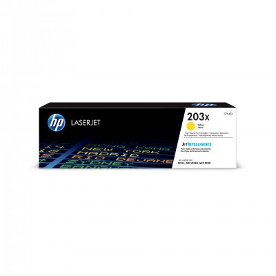 Оригинална тонер касета HP CF542X, 2500 страници/5%, Yellow Оригинална тонер касета HP CF542X, 2500 страници/5%, Yellow