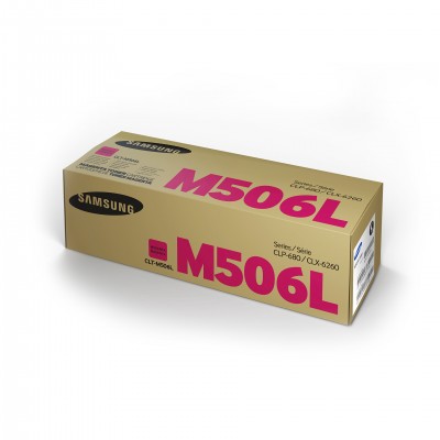 HP Тонер Samsung, SU305A, CLT-M506L, 3500 страници/5%, Magenta HP Тонер Samsung, SU305A, CLT-M506L, 3500 страници/5%, Magenta