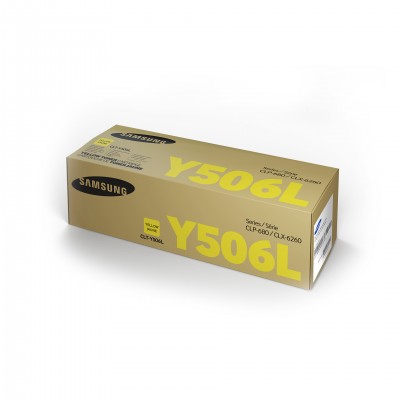Оригинална тонер касета HP Samsung, SU515A, CLT-Y506L, 3500 страници/5%, Yellow Оригинална тонер касета HP Samsung, SU515A, CLT-Y506L, 3500 страници/5%, Yellow