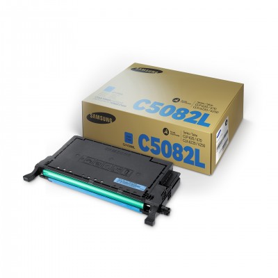 HP Тонер Samsung, SU055A, CLT-C5082L, 4000 страници/5%, Cyan HP Тонер Samsung, SU055A, CLT-C5082L, 4000 страници/5%, Cyan