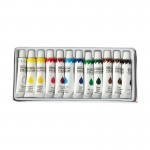 Foska Темперни бои, в тубички, 12 ml, 12 цвята