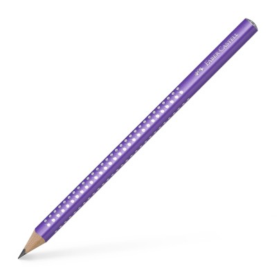 Faber-Castell Молив Jumbo Sparkle, лилав Faber-Castell Молив Jumbo Sparkle, лилав