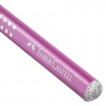 Faber-Castell Молив Jumbo Sparkle, розов Faber-Castell Молив Jumbo Sparkle, розов