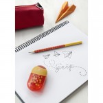 Faber-Castell Молив Grip 2001, Two Tone, червен