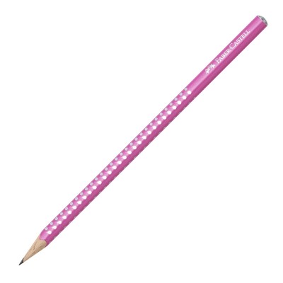 Faber-Castell Молив Sparkle, чернографитен, перленорозов Faber-Castell Молив Sparkle, чернографитен, перленорозов