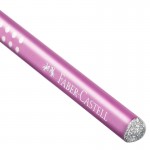 Faber-Castell Молив Sparkle, чернографитен, перленорозов Faber-Castell Молив Sparkle, чернографитен, перленорозов