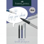 Faber-Castell Тънкописец Grip 2011, сребрист Faber-Castell Тънкописец Grip 2011, сребрист