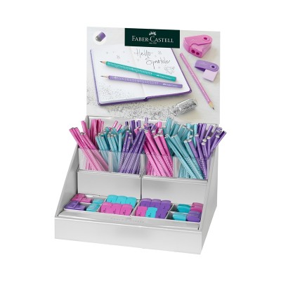Faber-Castell Молив Sparkle, чернографитен, 162 броя в дисплей