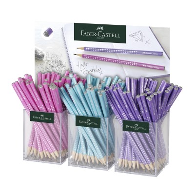 Faber-Castell Молив Sparkle, Серия Лято 2019, чернографитен, 144 броя в дисплей