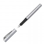 Faber-Castell Калиграфски комплект Grip 2011, сребрист