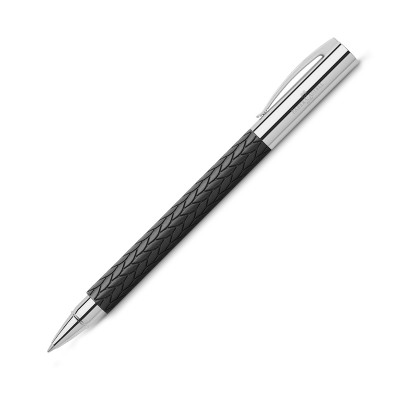 Faber-Castell Ролер Ambition 3D Leaves, черен Faber-Castell Ролер Ambition 3D Leaves, черен