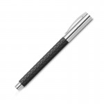 Faber-Castell Ролер Ambition 3D Leaves, черен Faber-Castell Ролер Ambition 3D Leaves, черен
