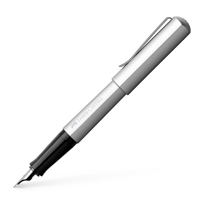 Faber-Castell Писалка Hexo, М, сребриста
