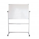 Top Office Бяла дъска, 90 x 120 cm, магнитна, двулицева, на колела Top Office Бяла дъска, 90 x 120 cm, магнитна, двулицева, на колела