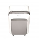 Fellowes Шредер за унищожаване на документи LX211, Micro-Cut, 23 L, бял