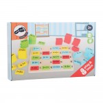 Small Foot Дъска Задачи по математика, с плочки, дървен, 111 части Small Foot Дъска Задачи по математика, с плочки, дървен, 111 части
