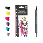 Marabu Акварелни маркери Aqua Pen, King of Bubble, 6 цвята Marabu Акварелни маркери Aqua Pen, King of Bubble, 6 цвята
