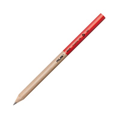 Milan Молив Maxi, чернографитен, 3.5 mm, HB Milan Молив Maxi, чернографитен, 3.5 mm, HB