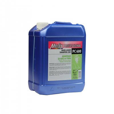 Medix Professional Шампоан за коса и тяло PC600, 5 L
