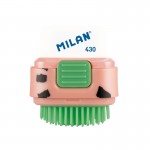 Milan Гума за молив Compact Hide & Seek, с четка, асорти, 16 броя Milan Гума за молив Compact Hide & Seek, с четка, асорти, 16 броя