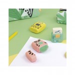 Milan Гума за молив Compact Hide & Seek, с четка, асорти, 16 броя Milan Гума за молив Compact Hide & Seek, с четка, асорти, 16 броя
