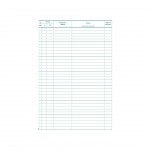 Книга за заповеди на директора, офсет, твърда корица, 100 листа Книга за заповеди на директора, офсет, твърда корица, 100 листа