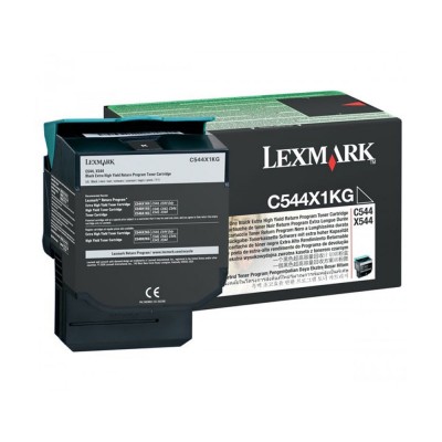 Lexmark Тонер C544X1KG, X544DN, 6000 страници/5%, Black Lexmark Тонер C544X1KG, X544DN, 6000 страници/5%, Black