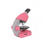 Bresser Микроскоп, детски, увеличение 40 - 640x, розов