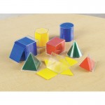 Learning Resources Геометрични фигури и развивки, 16 броя Learning Resources Геометрични фигури и развивки, 16 броя