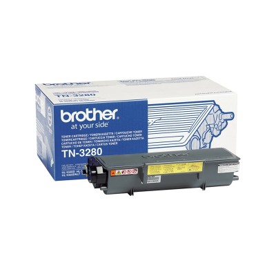 PrintWith Тонер Brother TN-3280, 8000 страници/5%, Black