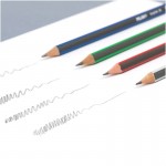 Milan Молив Triangular, чернографитен, 2B, 12 броя Milan Молив Triangular, чернографитен, 2B, 12 броя