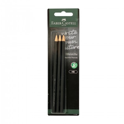 Faber-Castell Молив 1111, HB, 3 броя Faber-Castell Молив 1111, HB, 3 броя