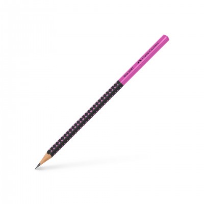 Faber-Castell Молив Grip 2001 Two Tone, черен и розов Faber-Castell Молив Grip 2001 Two Tone, черен и розов