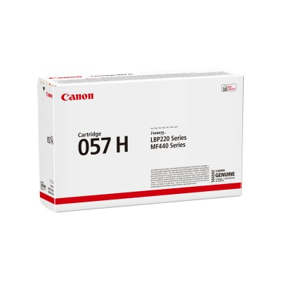 Тонер Canon CRG-057H, без чип, 10000 страници/5%, Black Тонер Canon CRG-057H, без чип, 10000 страници/5%, Black