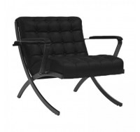 RFG Фотьойл Murano Arm Black, 680 х 870 х 760 mm, черен