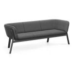 Interstuhl Диван тройка Hub HU312, с черен корпус Interstuhl Диван тройка Hub HU312, с черен корпус