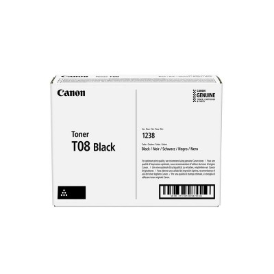 Canon Тонер T08, 1100 страници/5%, Black Canon Тонер T08, 1100 страници/5%, Black
