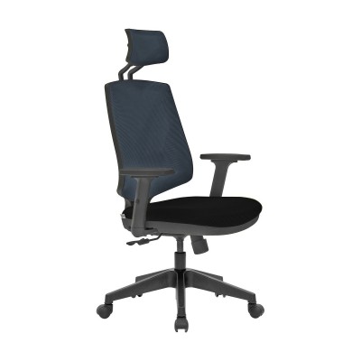 RFG Директорски стол Joy 64 HB, сива облегалка, черна седалка RFG Директорски стол Joy 64 HB, сива облегалка, черна седалка